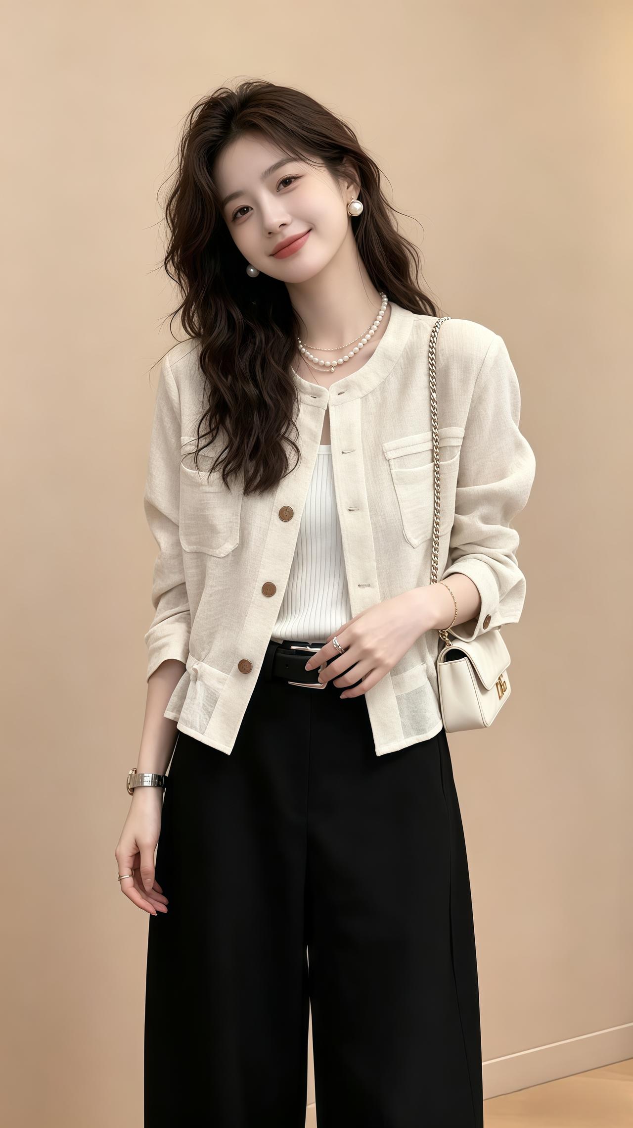 穿搭 套装穿搭 轻熟穿搭 春日穿搭 高级感穿搭