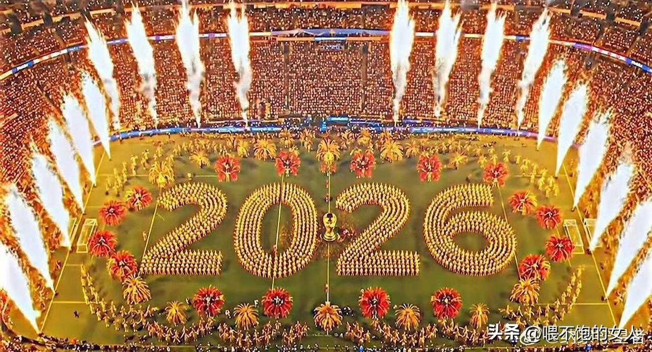 有一说一，这2026美加墨世界杯开幕式可没法跟2008年北京奥运会开幕式相比！那