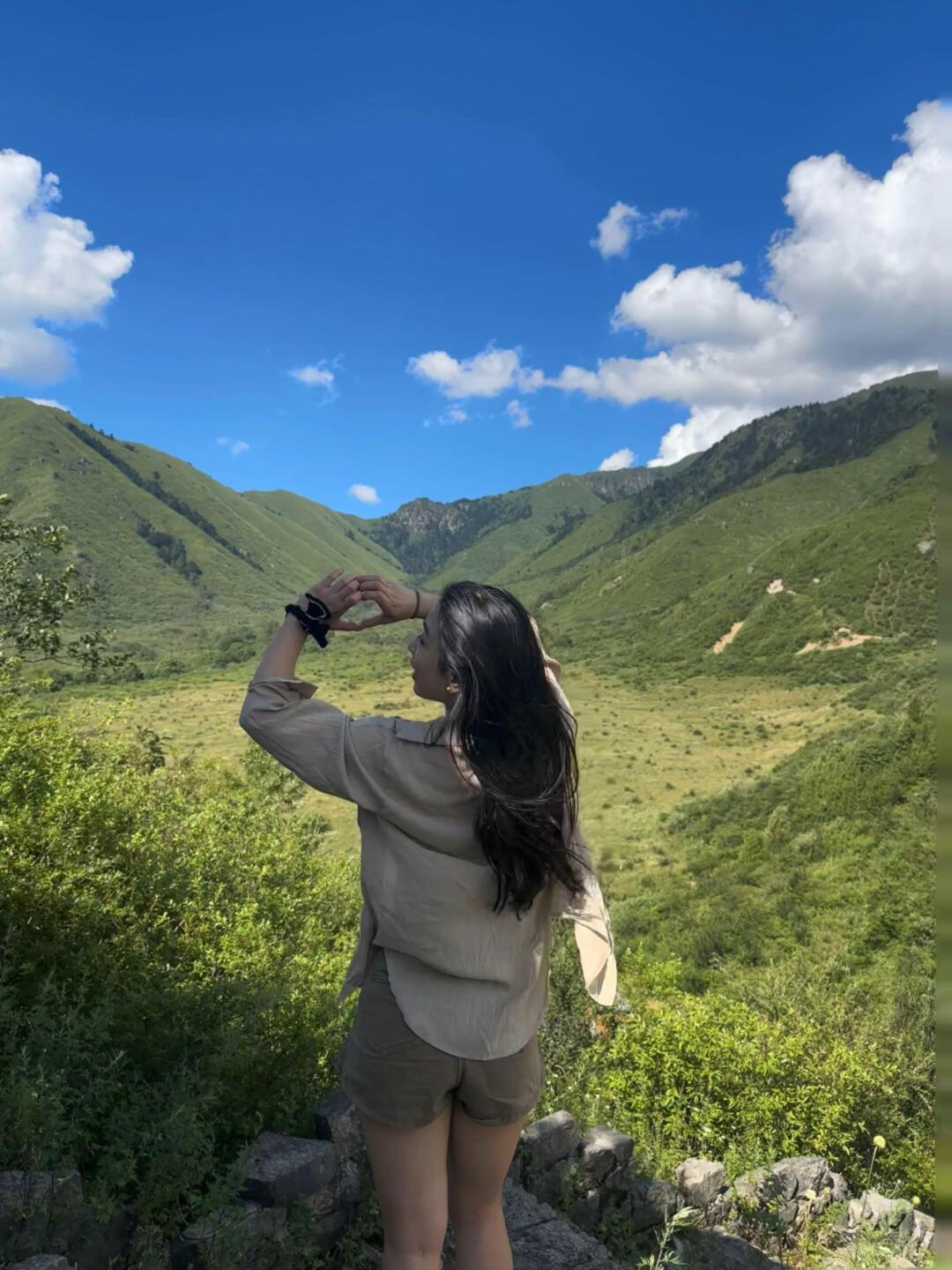 风很大，我很自由！孟获城风大，紫外线也很强，大家过来注意防晒