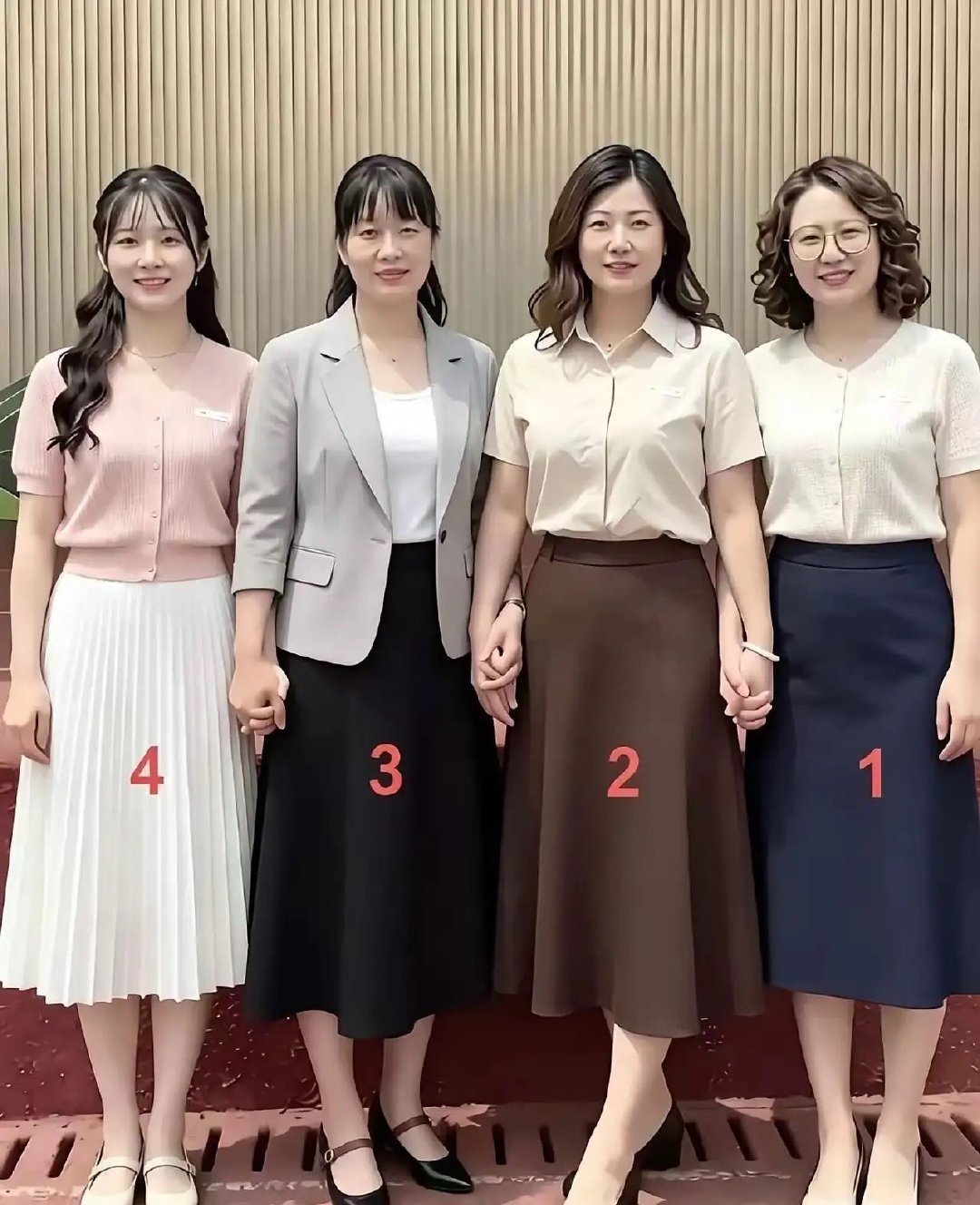 从面相上看，90%以上的人会选择1号，1号温柔可爱善良。你们怎么选？ ​​​