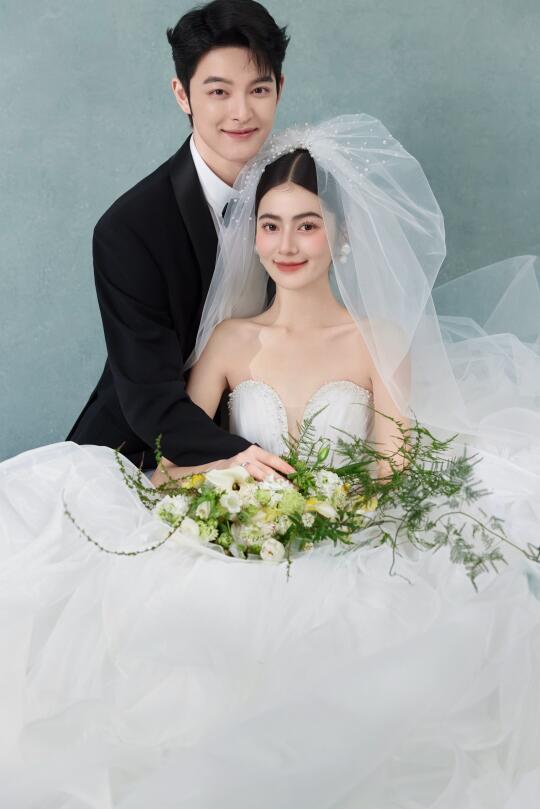 爱的高级形态👰极简白纱✖️黑与白