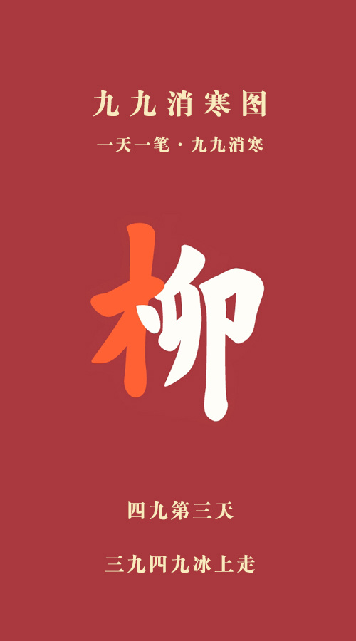都四九天了今年还会冷吗  生活手记  今天是四九第三天！低温零下三四度，高温零上