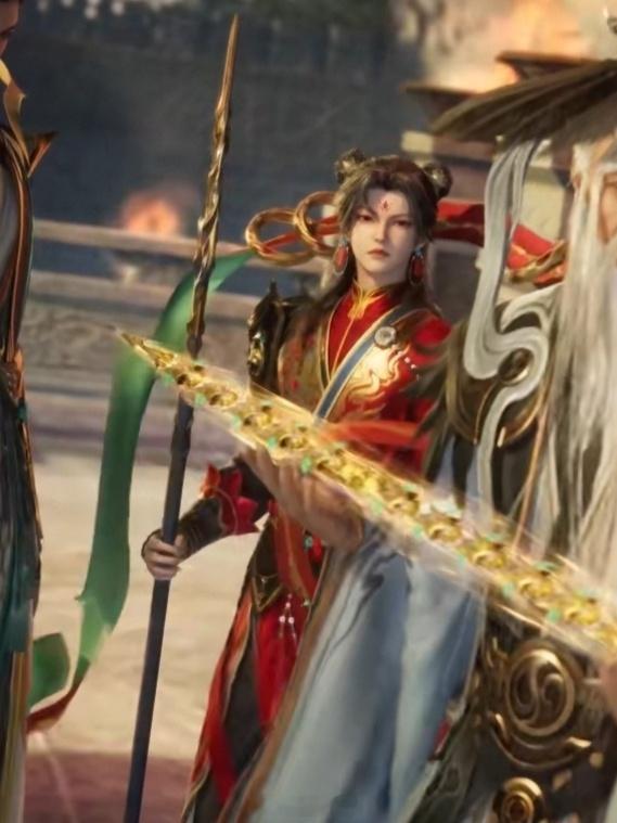 师兄啊师兄动画师兄啊师兄哪吒 师徒俩就这样拽拽地走来~ 🤭【155集画面~】 