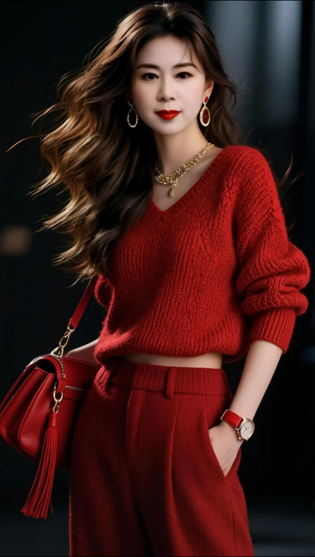 AI红装氛围感写真 随变ai随便玩