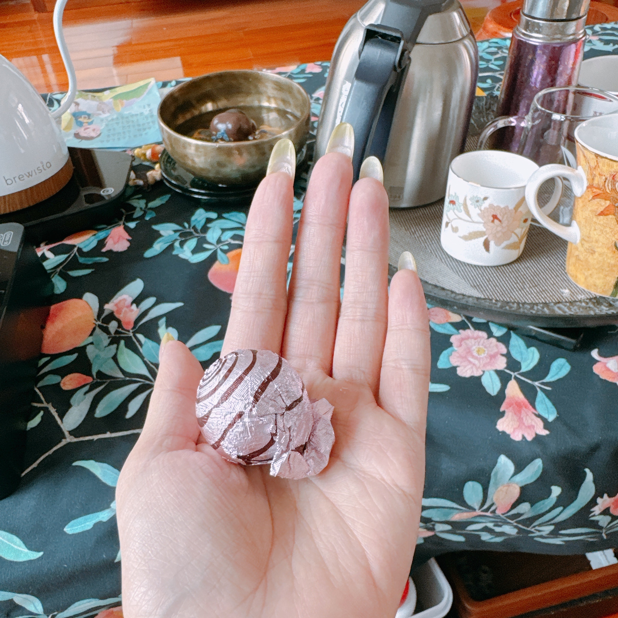 大家记得吃芝麻丸哦今天看到了就去吃芝麻丸咪西打卡处