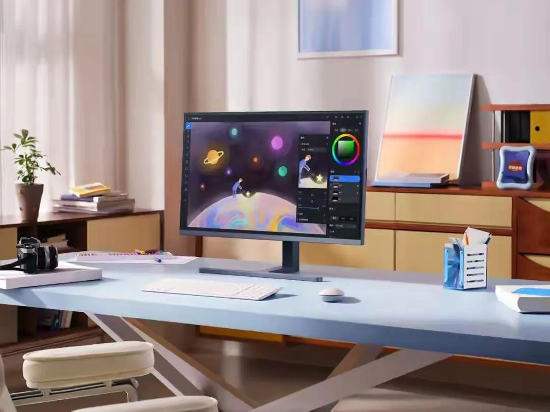 什么叫一眼心动？全新华为MateView GT告诉你，显示器也能成为桌面的艺术品