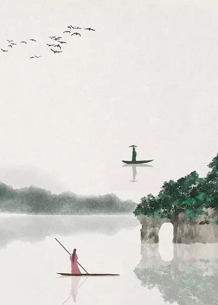 于山于海 于水于滨双木非林 田下有心—— 顾城《娴歌》 ​​​