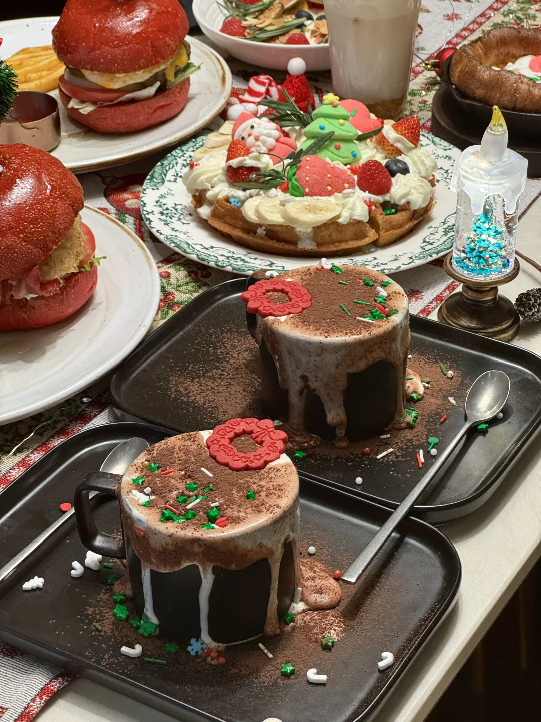 苏州中心适合约会的漂亮饭！！（圣诞版