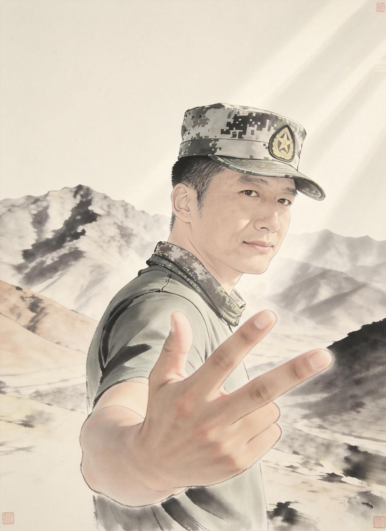 抖音玩法合伙人计划AI水墨治愈动画 随变ai随便玩