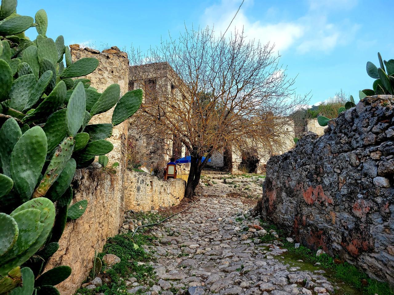 卡亚科伊（Kayaköy）魔鬼城
位于土耳其费特希耶西南部地区
一片废墟，断垣残