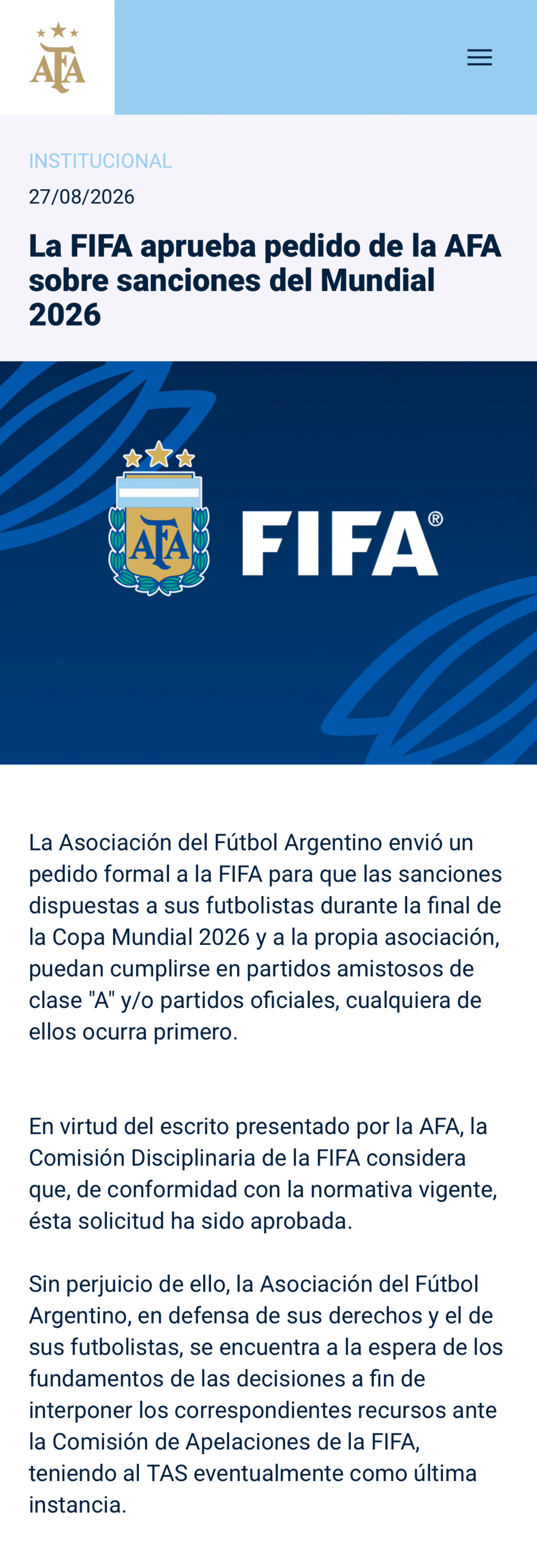 🩵🤍哇偶，好消息好消息🎉🎉🎉FIFA批准阿足协关于2026世界杯相关处