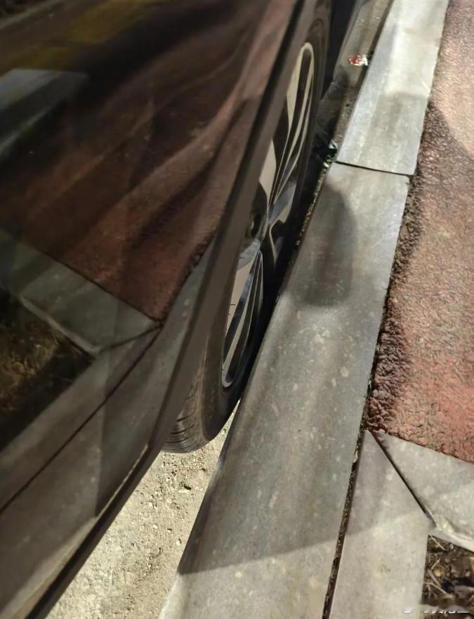 我这次停的完美，给自己加个鸡腿！ 