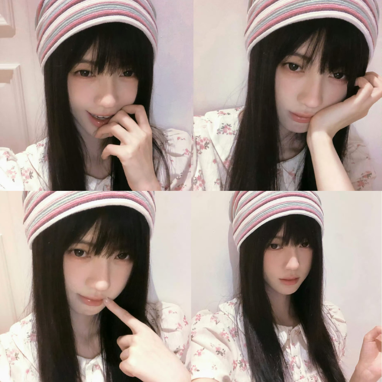 🍊鞠婧祎露芜衣💙鞠婧祎月鳞绮纪身边一直是同一个人很酷的诶^o^​​​