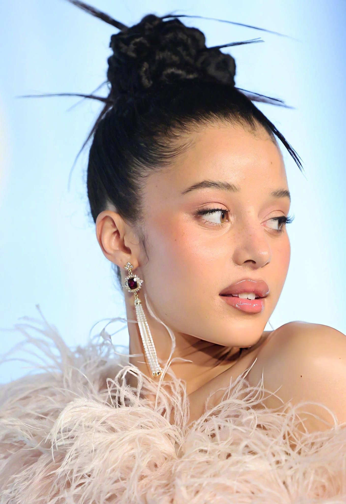 蔡斯·英菲尼迪亮相有色人种Image奖。 