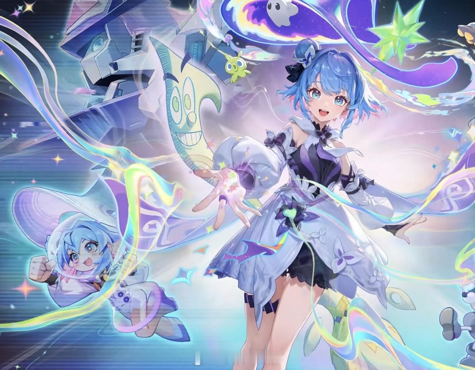 小乔无双小魔女特效，细节还是蛮多的，就是总体不像李白那么炫#王者荣耀小乔##小乔