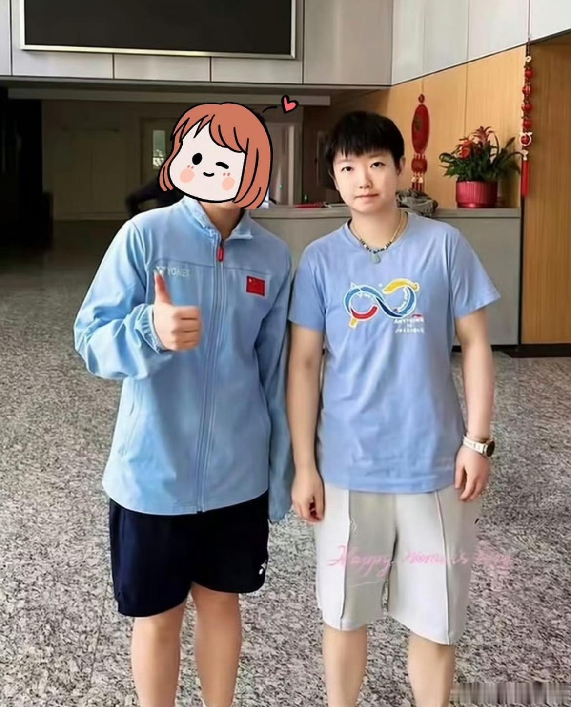 新鲜的莎莎孙颖莎
