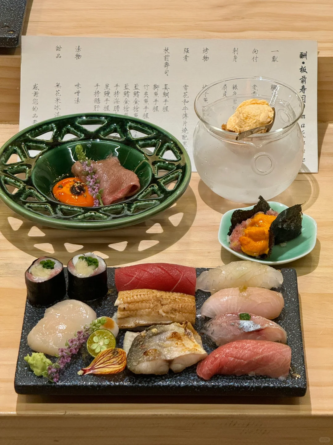 三里屯新开的！！低调好吃的omakase🍣