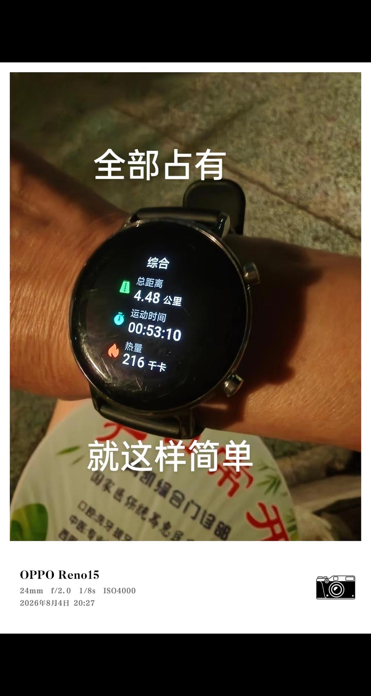 智能手表的温暖陪伴 个人健康数据记录 我的运动量我说了算 自律打卡