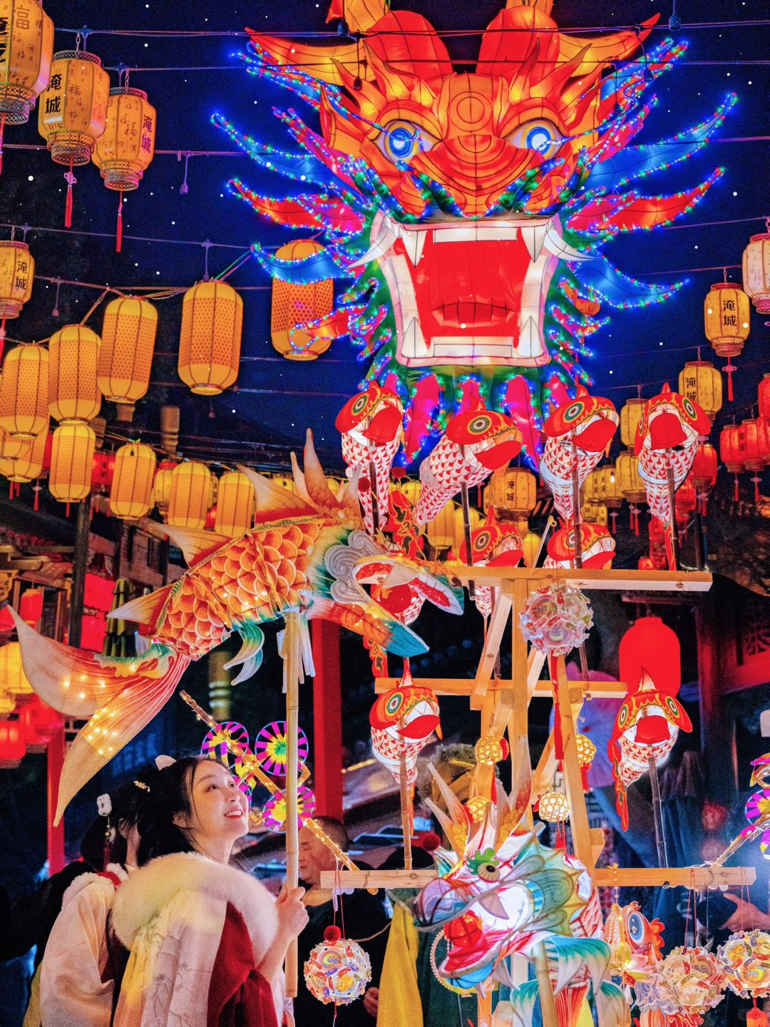 没骗我‼️春节一定要来这古城🏮美炸了