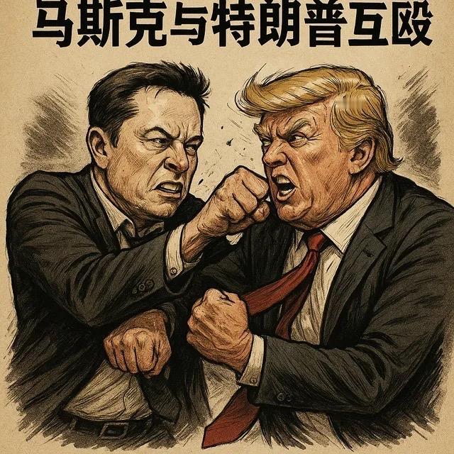 马斯克这人十分怪异。首先，他在社交媒体上公开指出特朗普与“萝莉岛”事件有关联，还
