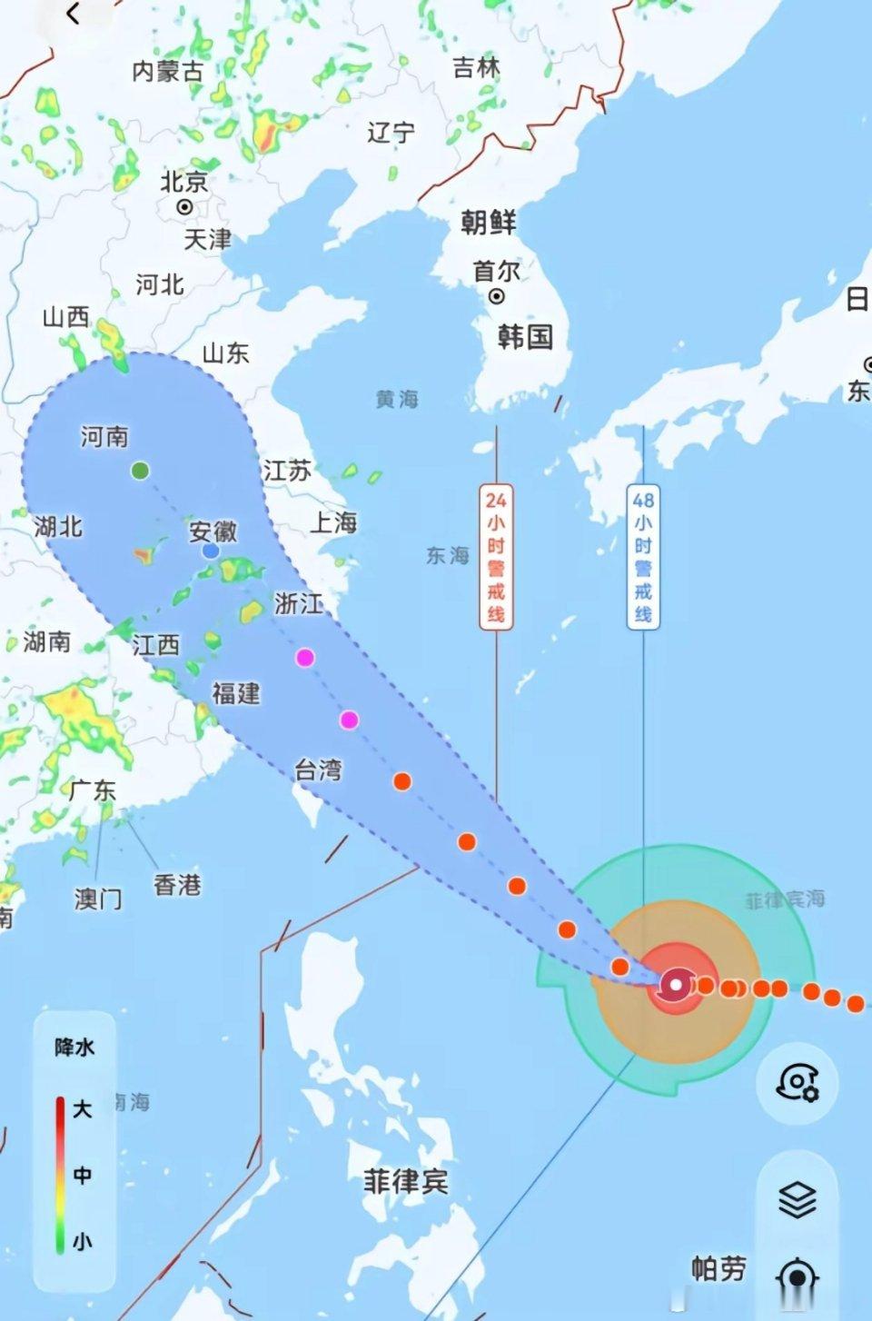 台风巴威估计明天就要到了不知道这次我们浙江人民能不能顶住 
