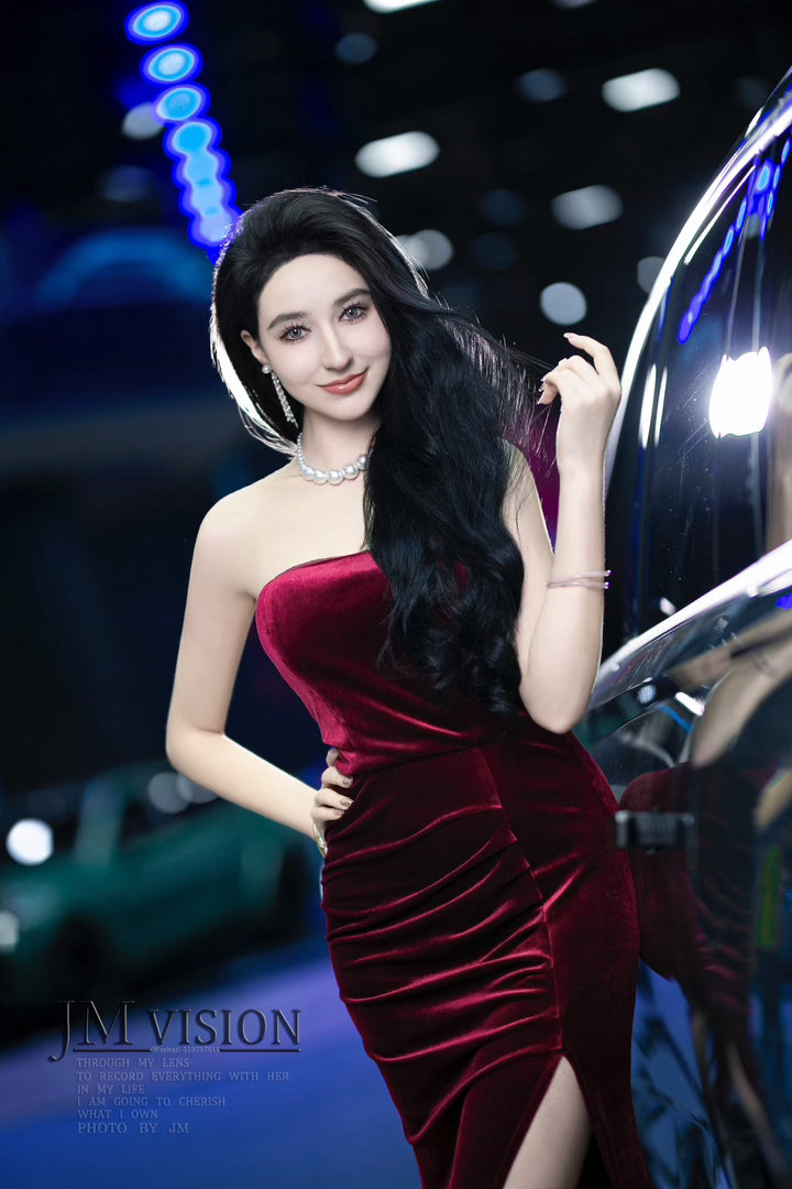 摄影分享 📸20241122广州国际车展（2）📷🚘💃青春靓丽车模深圳约拍