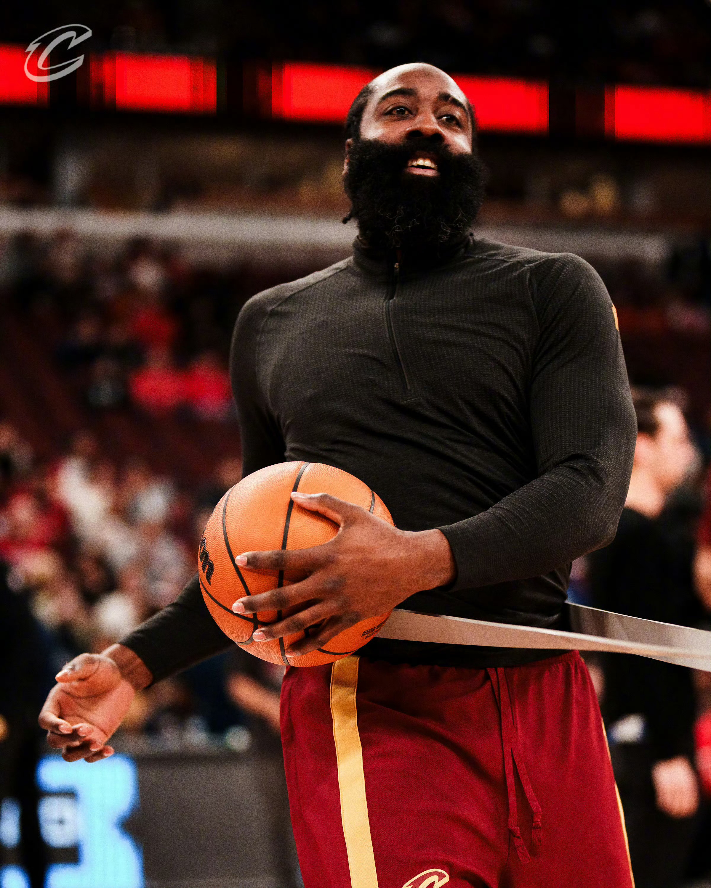 骑士vs公牛骑士克利夫兰骑士nba哈登 打篮球最重要的就是开心啦