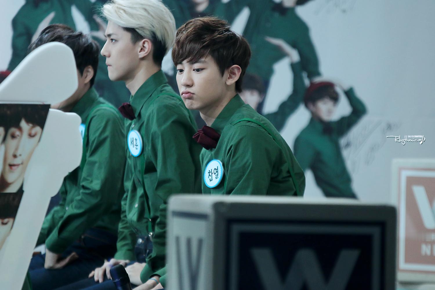 朴灿烈 131219 Mnet Wide Open Studio 