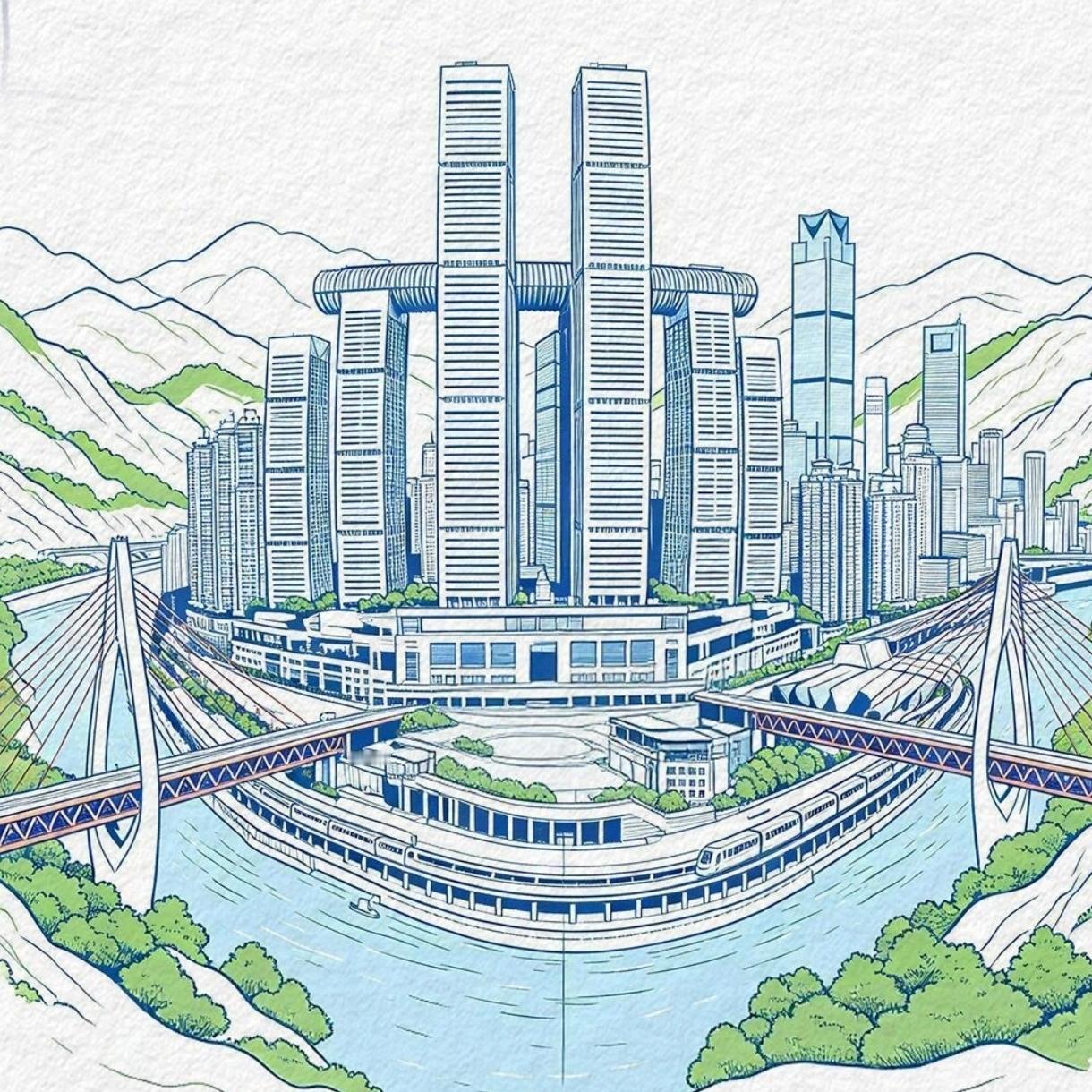 重庆市民营经济增加值占全市生产总值的比重为60.7%，国有经济占比33.1%，外
