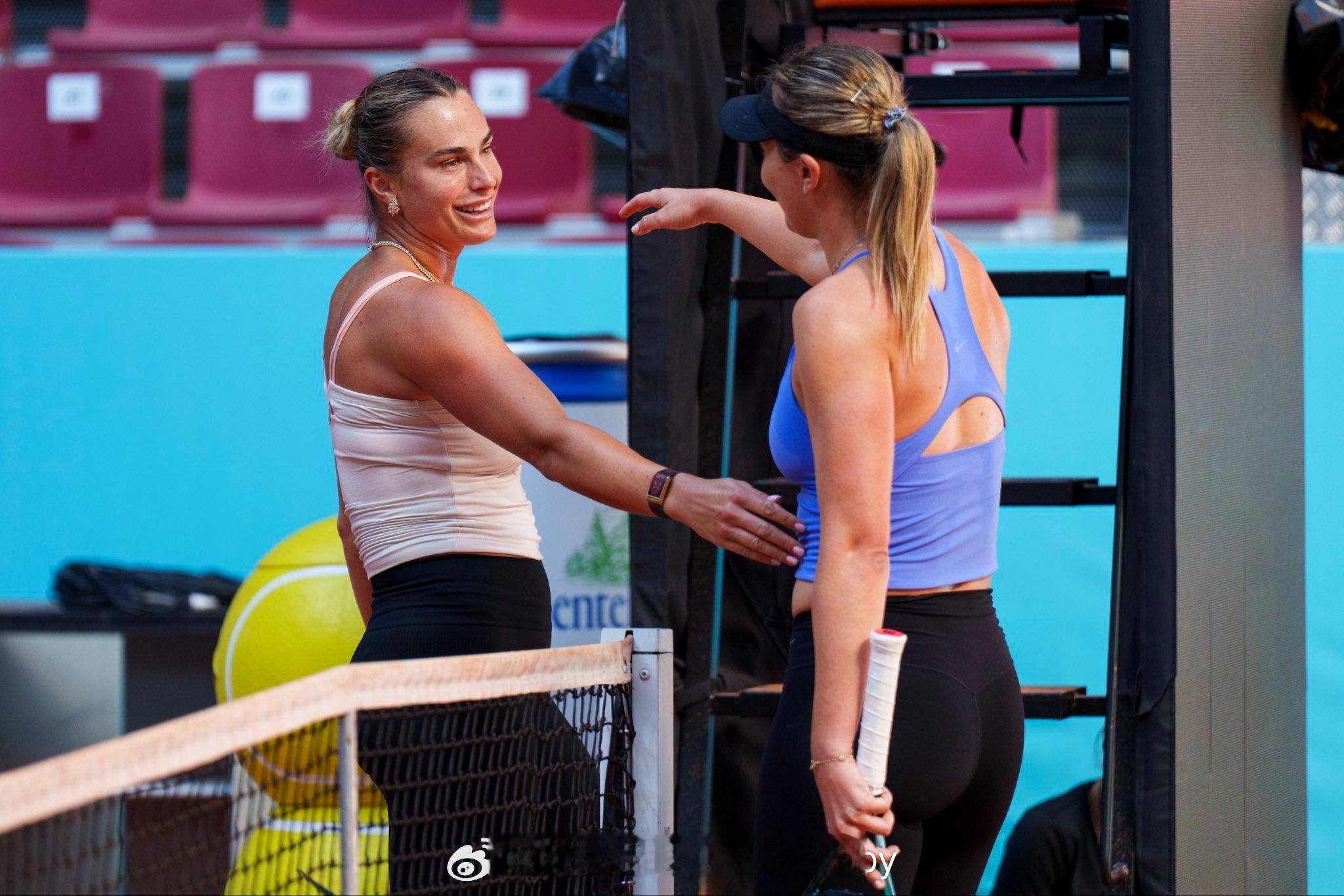 马德里今日又在上演“姐妹情深”……网球wta