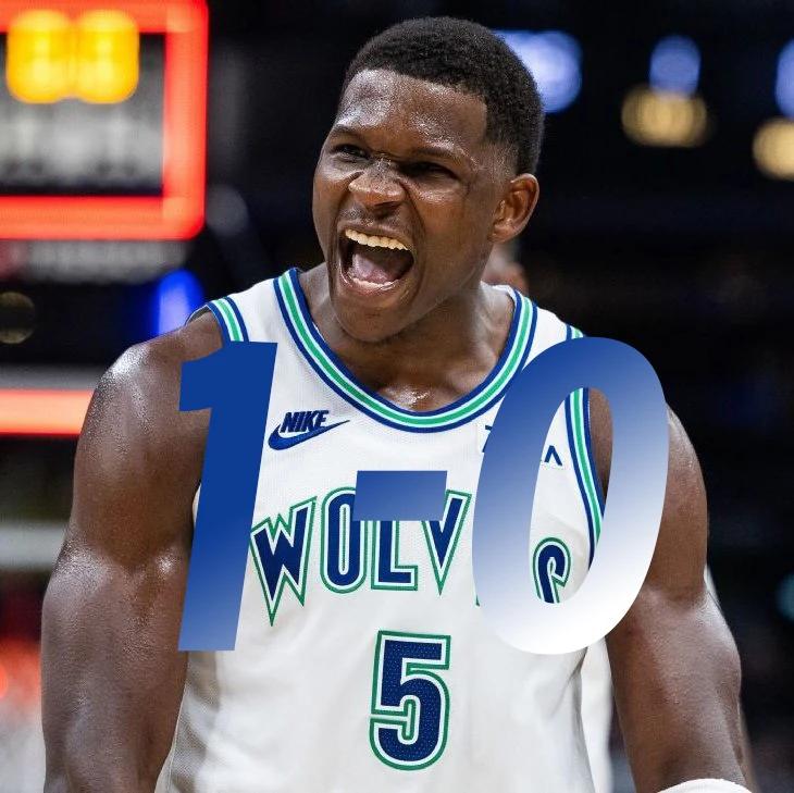 爱德华兹连场40+，森林狼106：99战胜掘金，打破掘金主场不败金身！

今天森