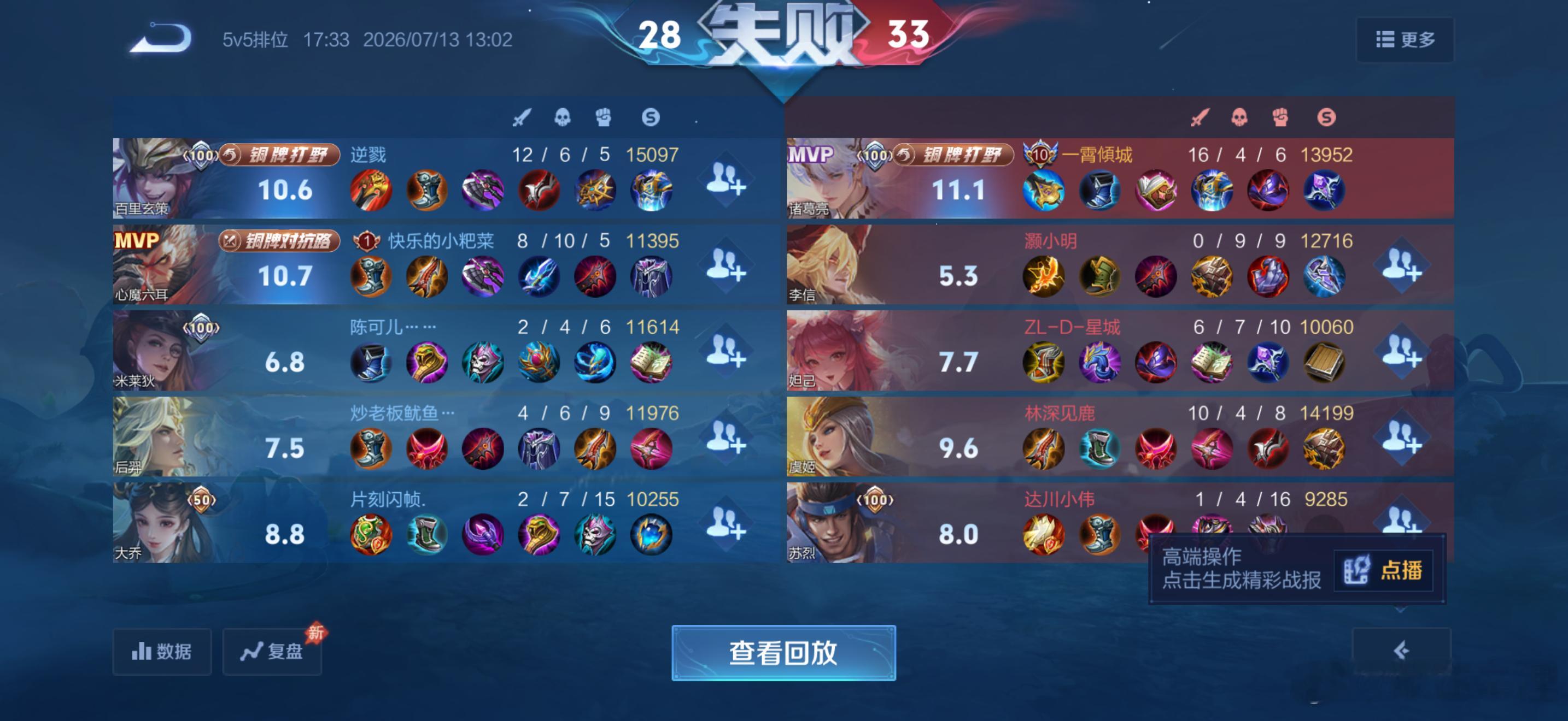 暑假别单排，容易炸心脏 