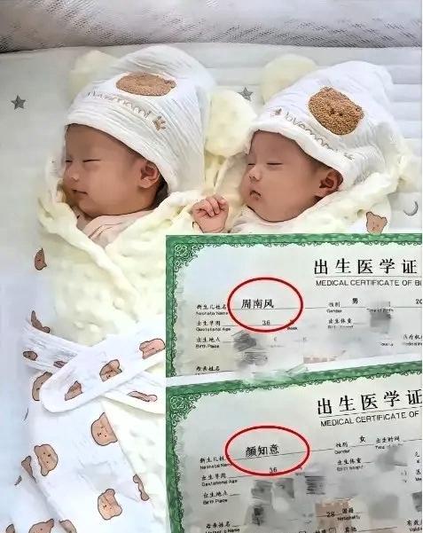 惊！这对龙凤胎的名字直接封神，网友：文化人起名果然杀疯了！

男孩叫周南风，女孩