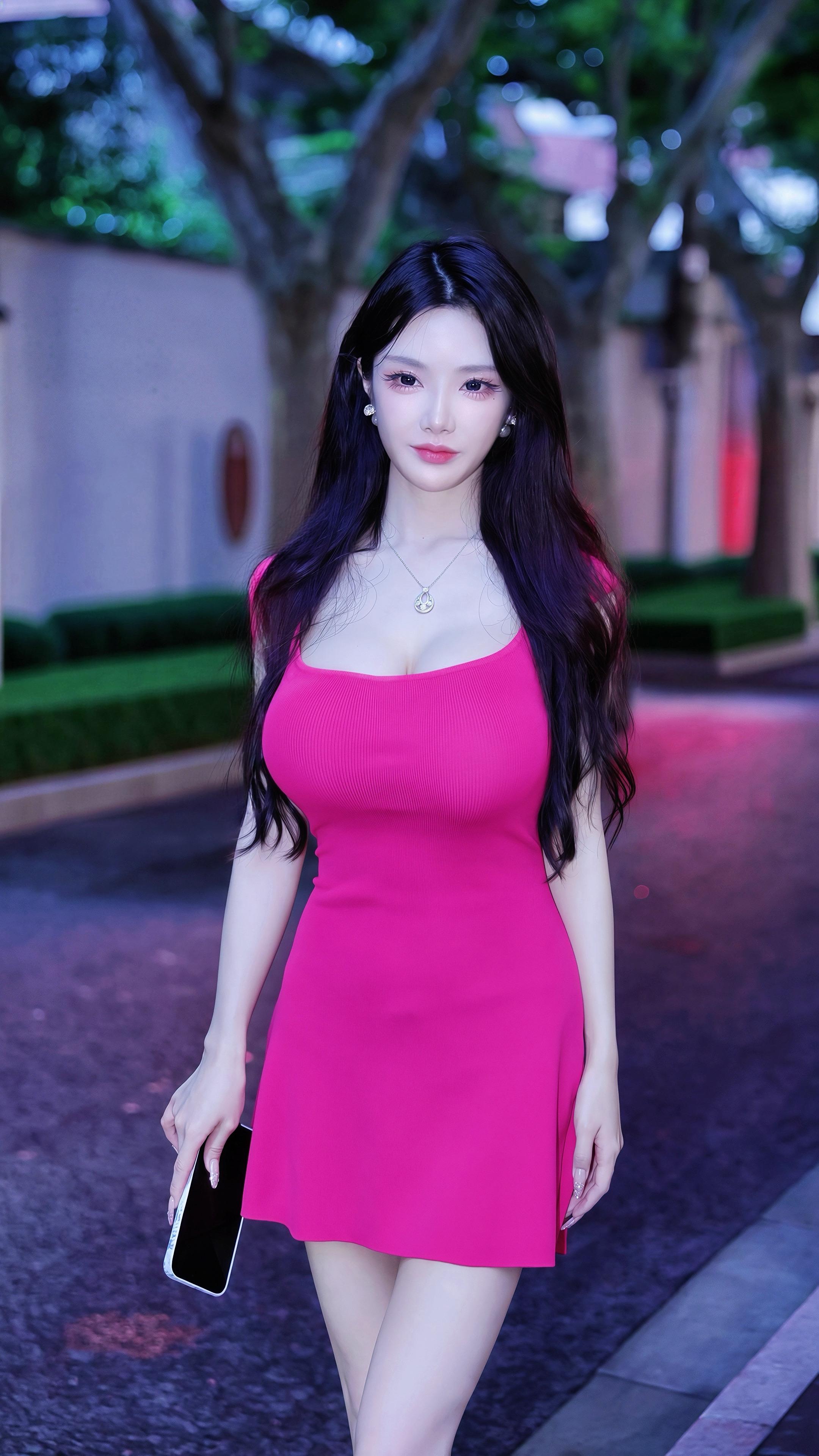上海街拍｜瑜瑜。  ，23岁身高170爱健身的女孩