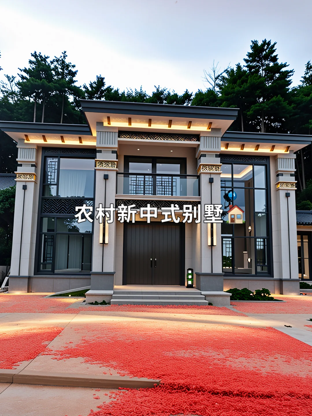 二层新中式别墅🏠