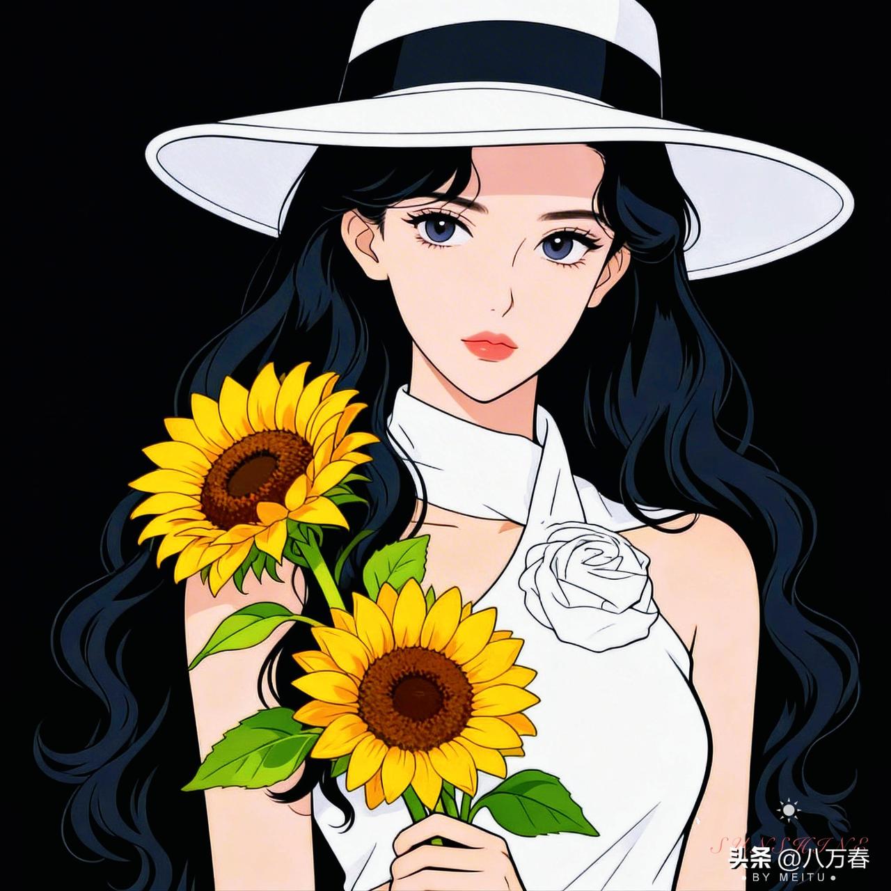 你喜欢的动漫壁纸有哪些高级慵懒小众壁纸头像背景图，微头条配图，免费领取，爱自己最