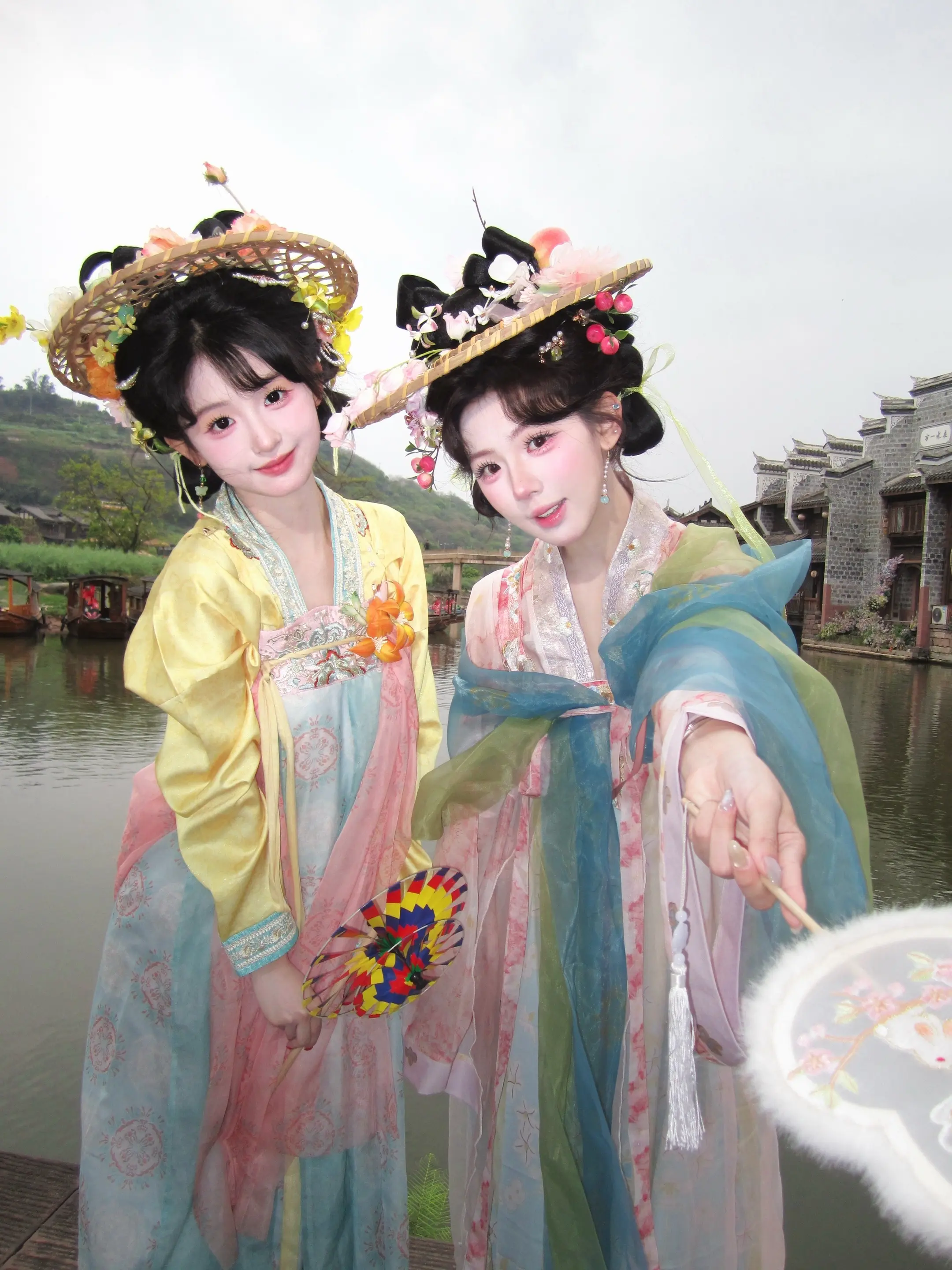 闺蜜～你又欠我一套斗笠小唐风😍