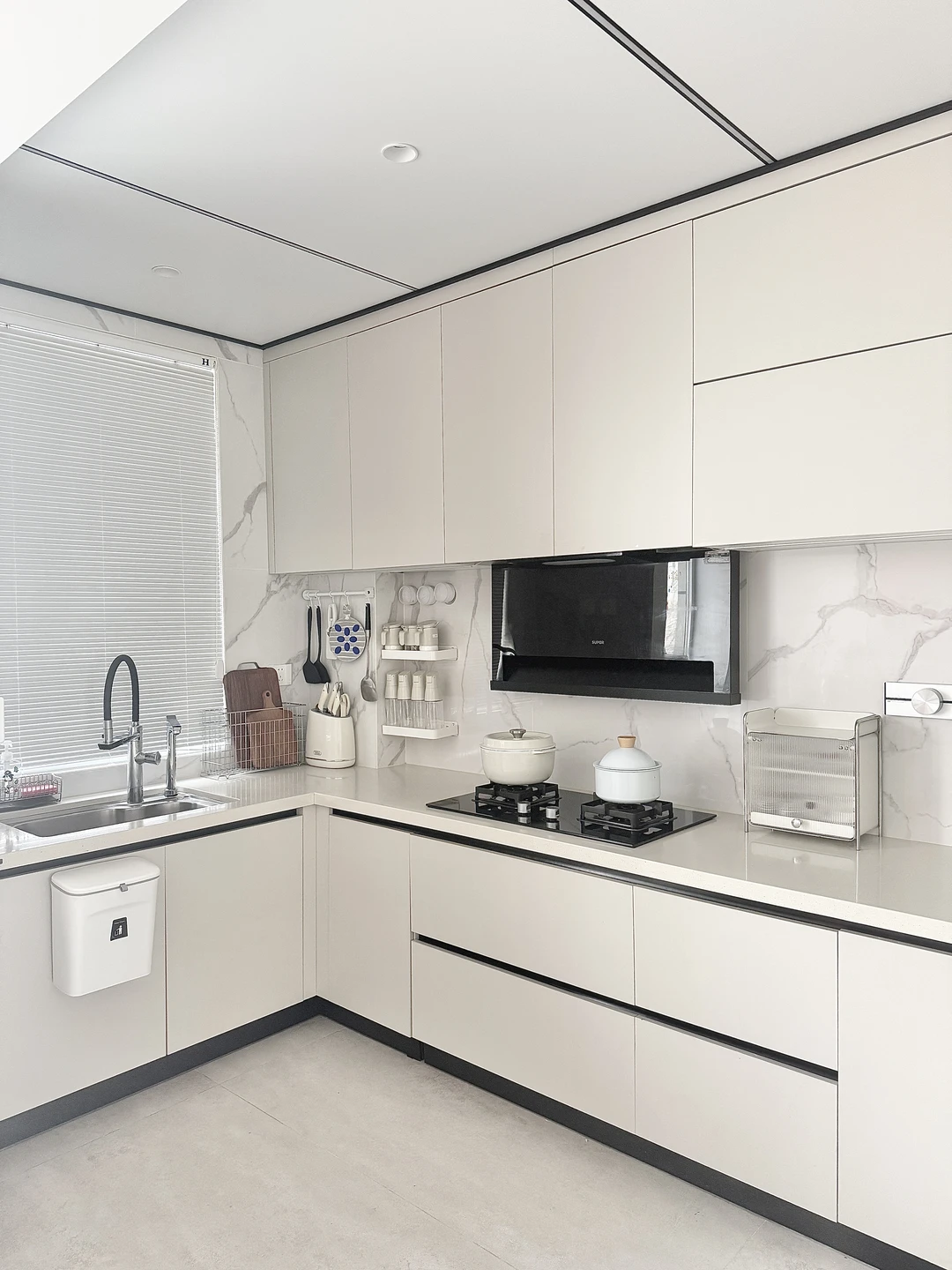 我妈说，你家厨房设计的是真高级 💙