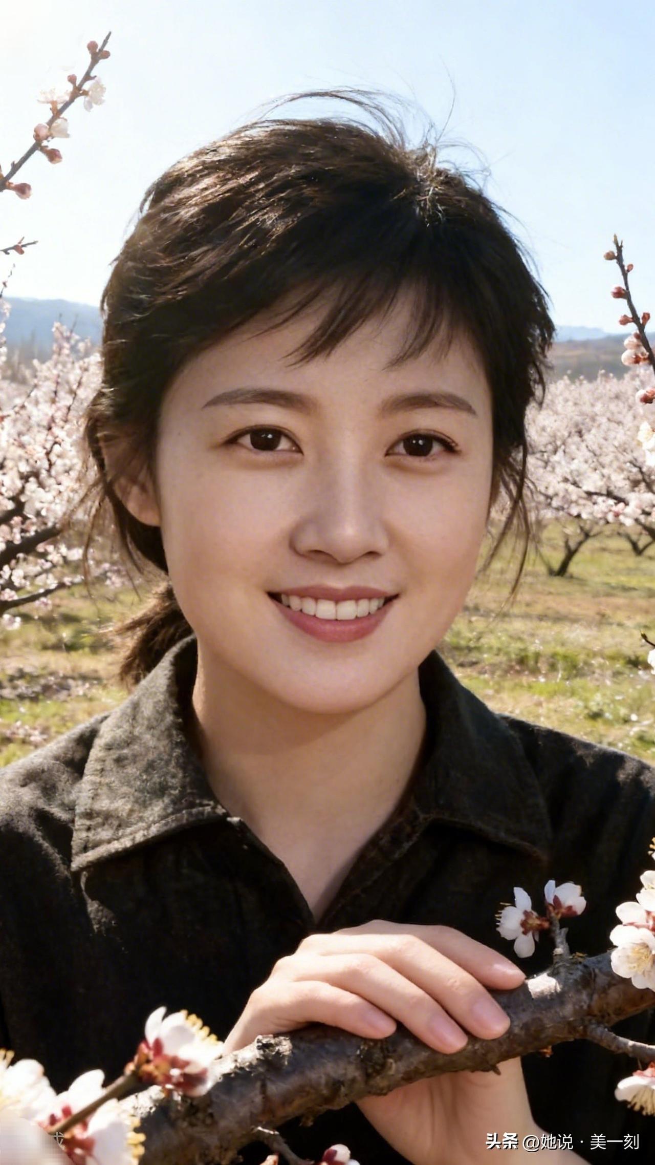 春日赏花🌸，笑靥如花🌸，美好时光定格📸 你心中的美女啥模样