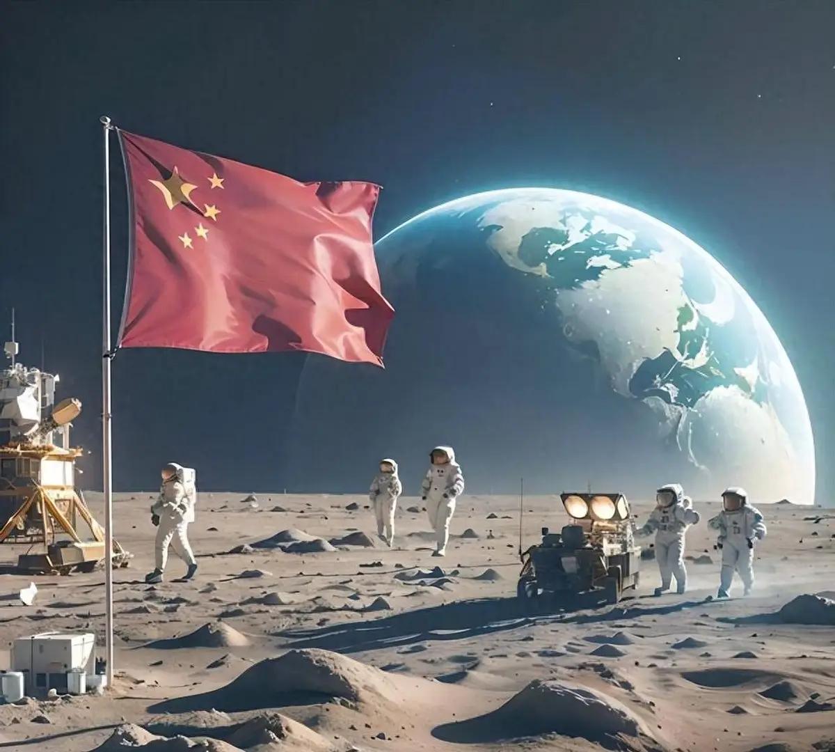 为什么各国都抢着登月？直白点说，这不光是为资源，还藏着军事大算盘，中国要是先在月