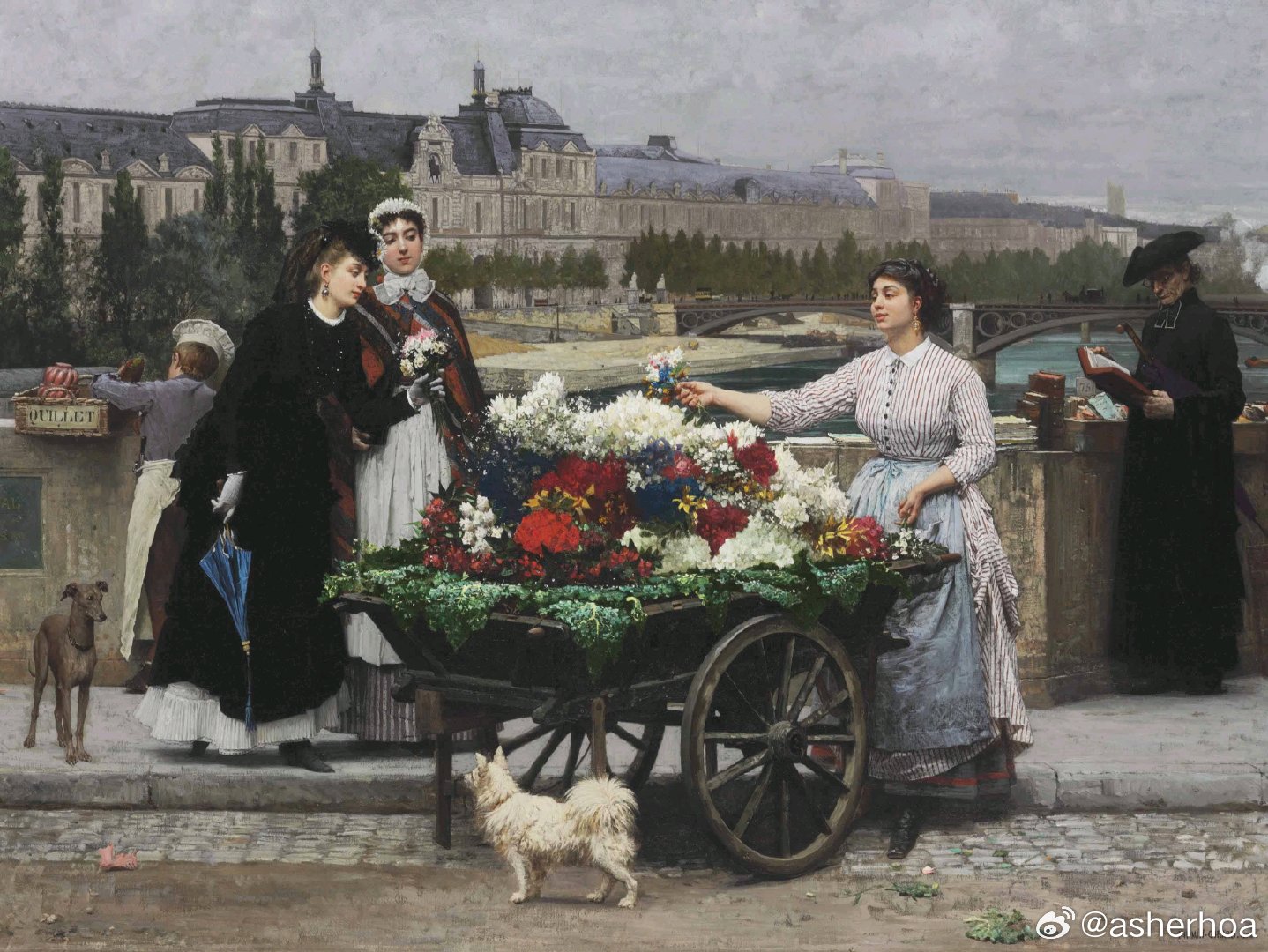 历史知识 历史人物 法国画家菲尔曼-吉拉尔（Firmin-Girard，1838