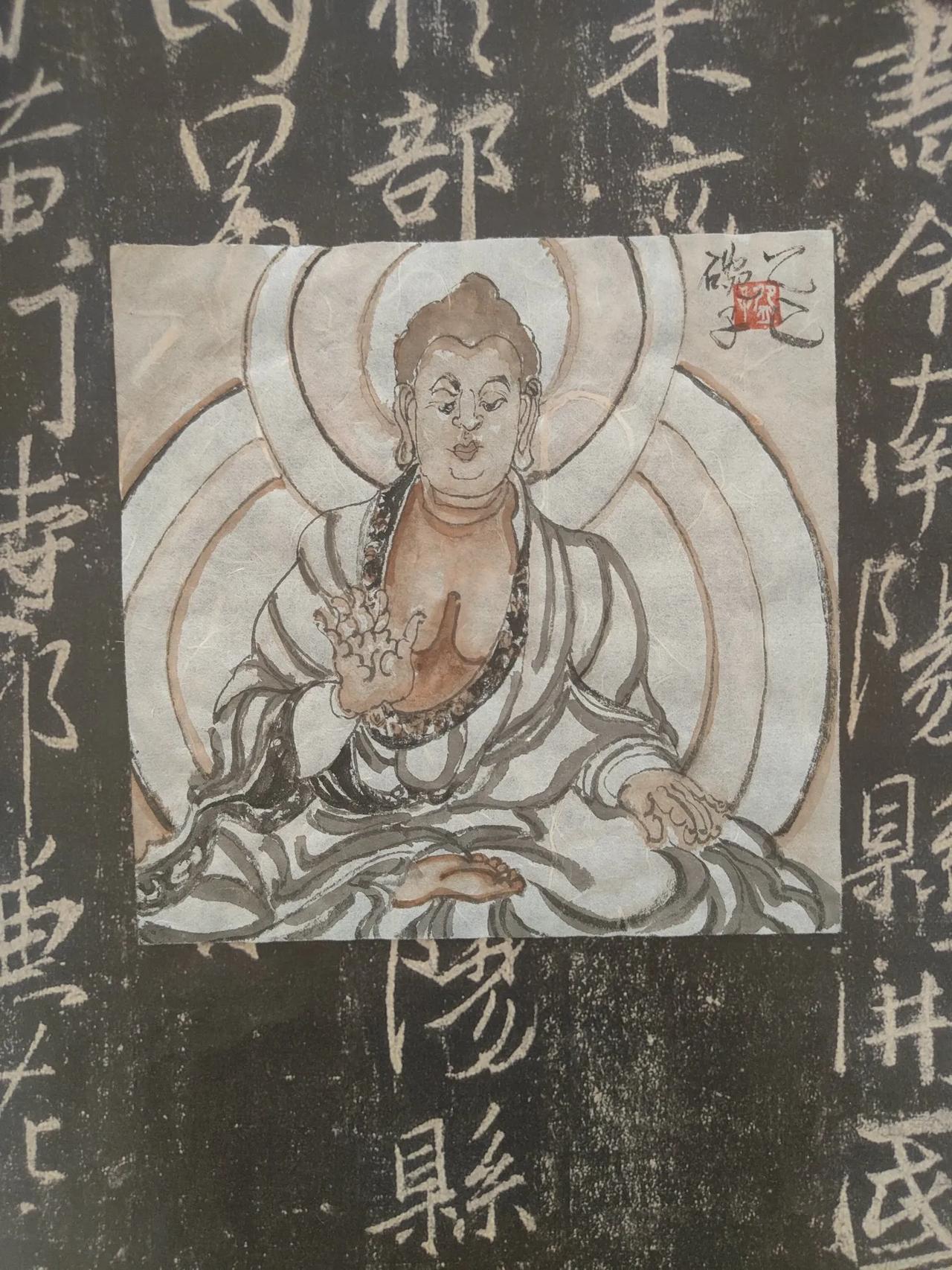 碗子的纸片水墨