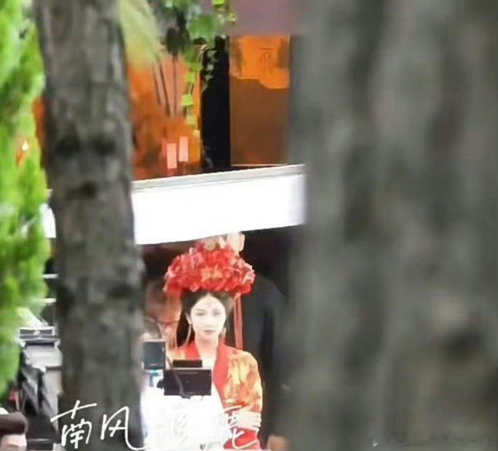 #白鹿临江仙红花发冠# 有被美到 ​​​