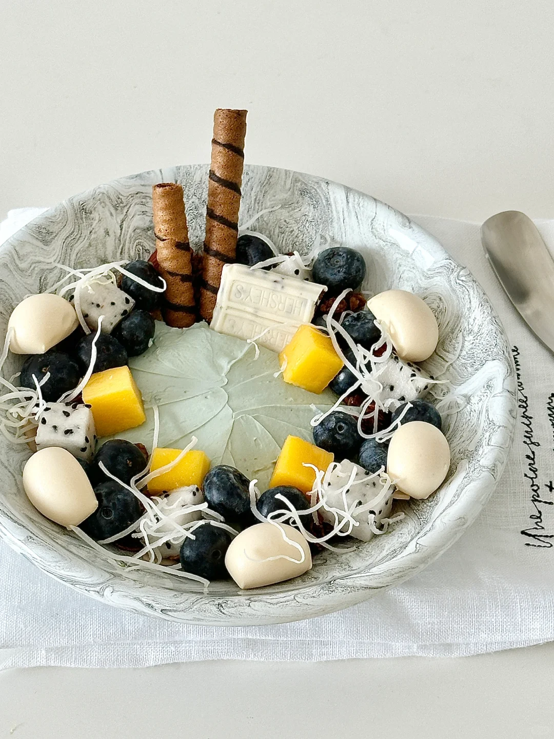 ‼️嚼着吃的🍵抹茶希腊酸奶碗