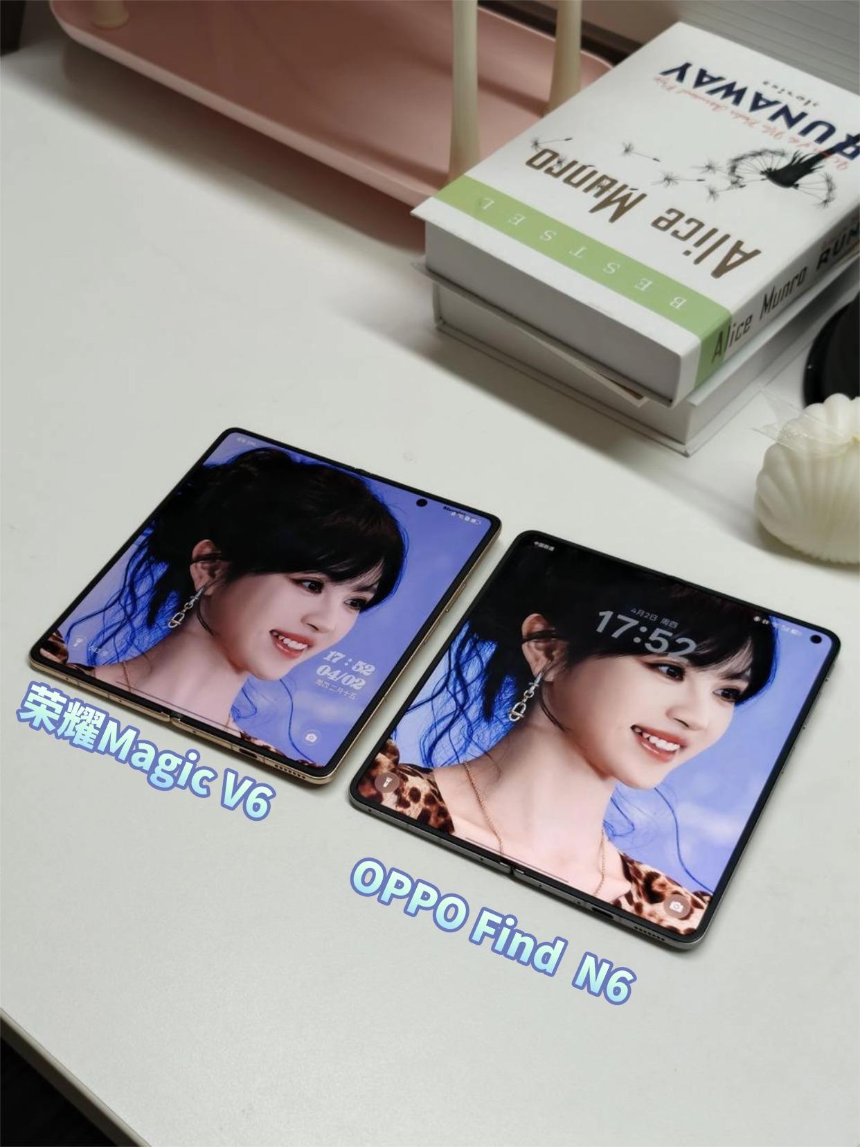 OPPO Find N6与荣耀Magic V6咋选？这样挑不出错
最近打算换折叠