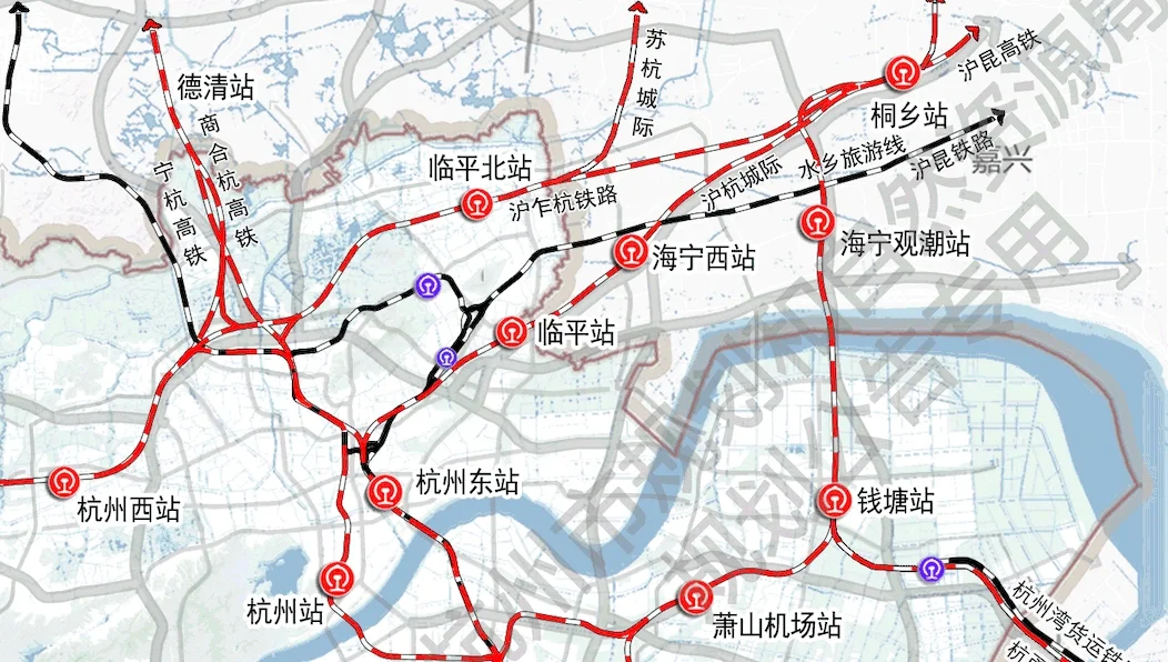 沪乍杭铁路进展，争取杭州北站站台规模升级