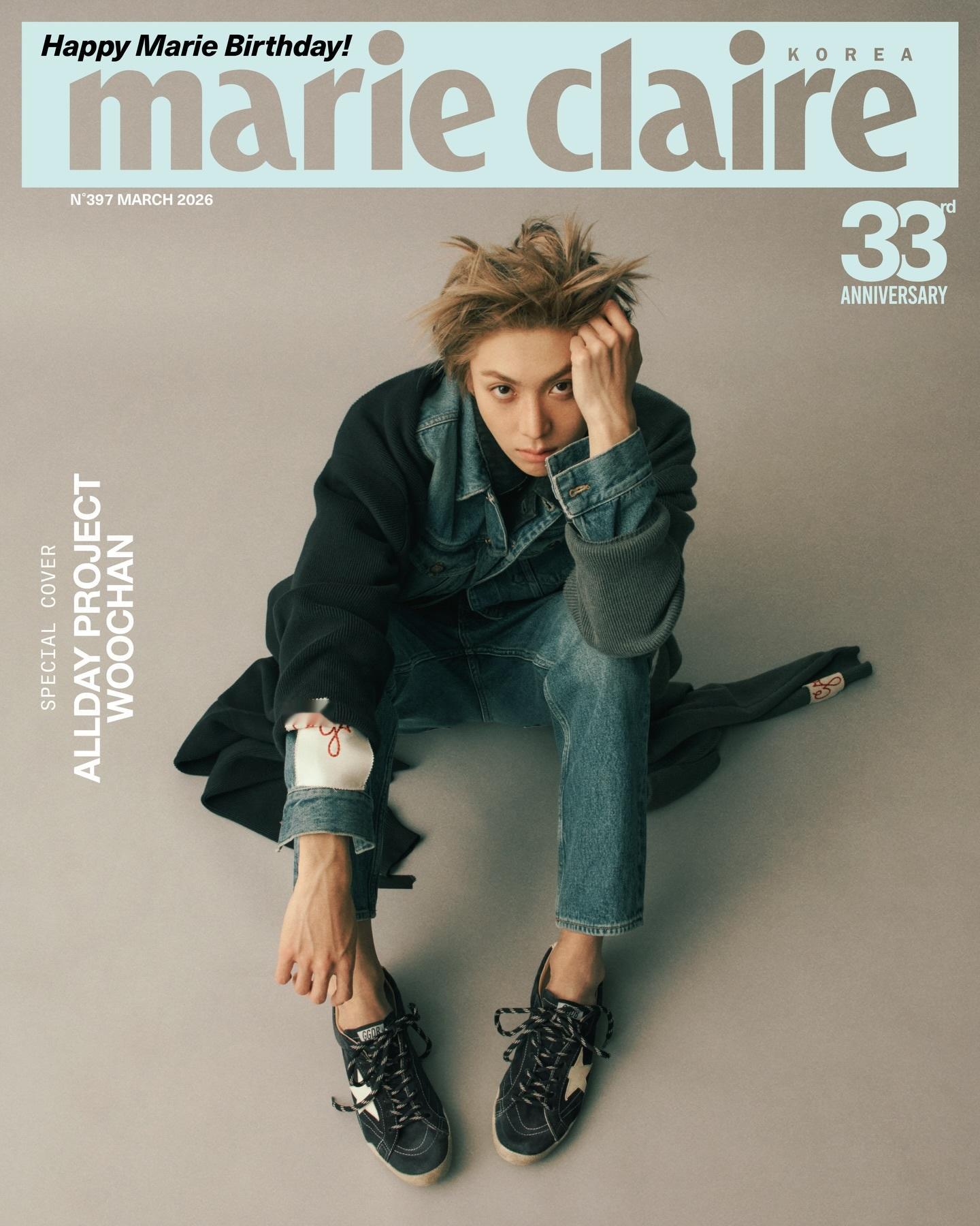 Marie Claire Korea March 2026 ：赵旴灿Golden