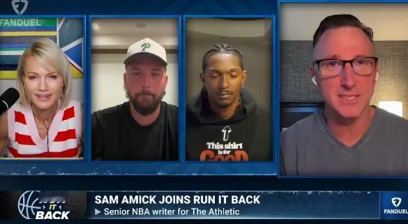 Amick：从没见过球队像湖人那样找裁判理论
05月09日讯，在今日的一档体育节