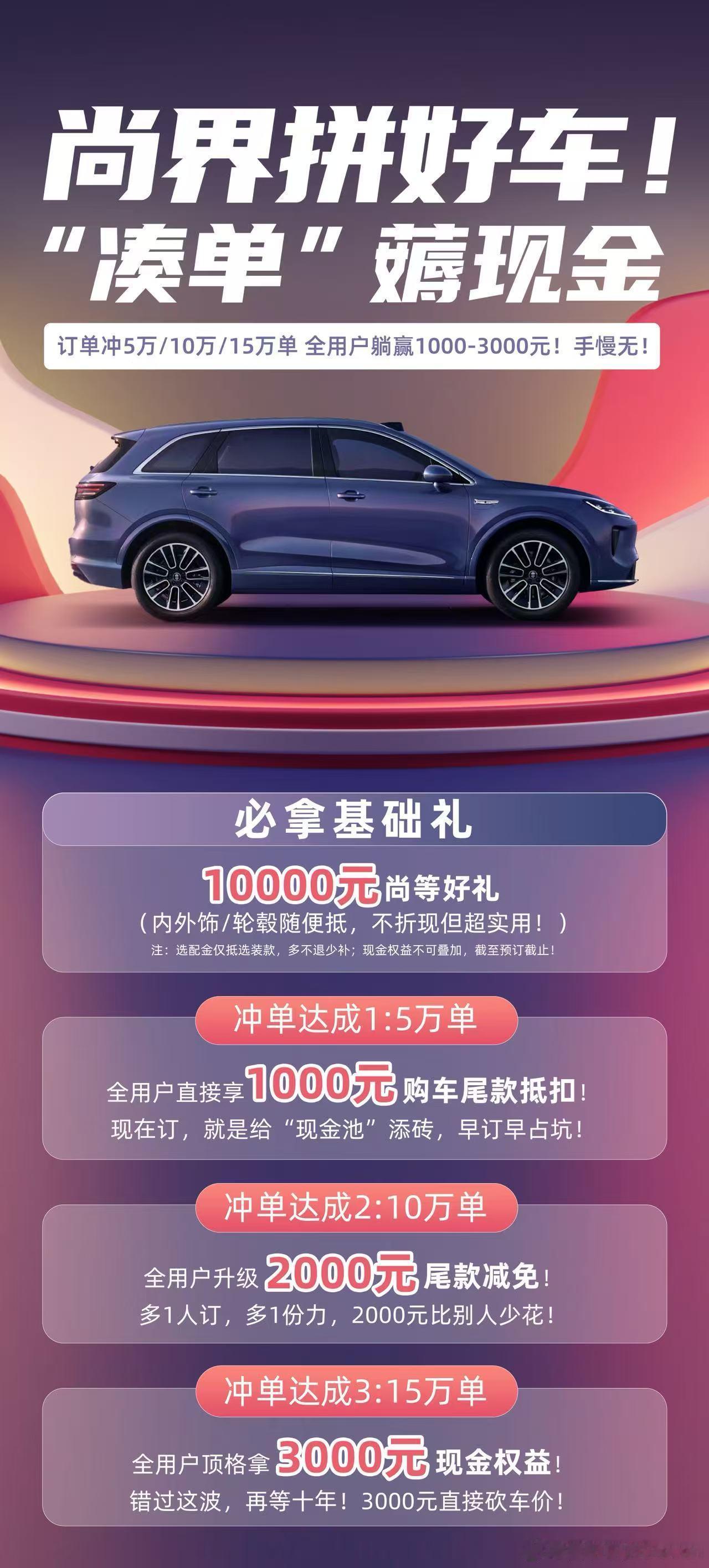 拼一拼？5万1千，10万2千，15万3千？这是真拼了啊尚界把华为辅助驾驶卷到20