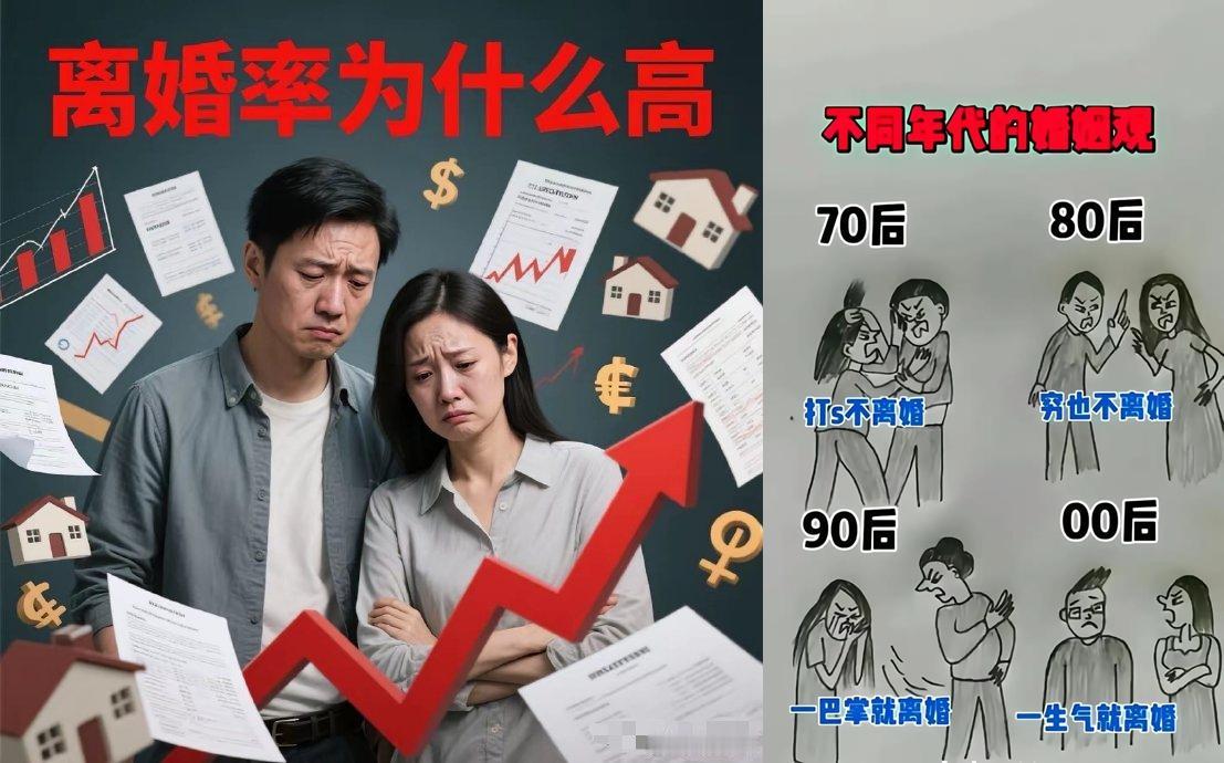 你知道现在离婚率有多高吗？结婚600多万对，离婚300多万对。原因都是因为男人没